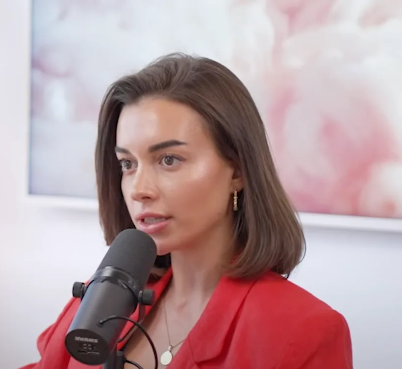 Cristina Cataman at Yaletown Podcast Studio