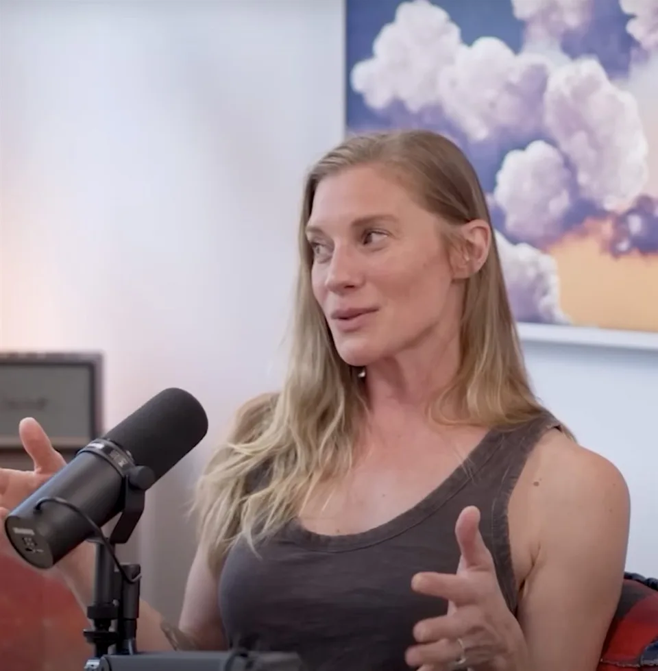 Katee Sackhoff at Yaletown Podcast Studio
