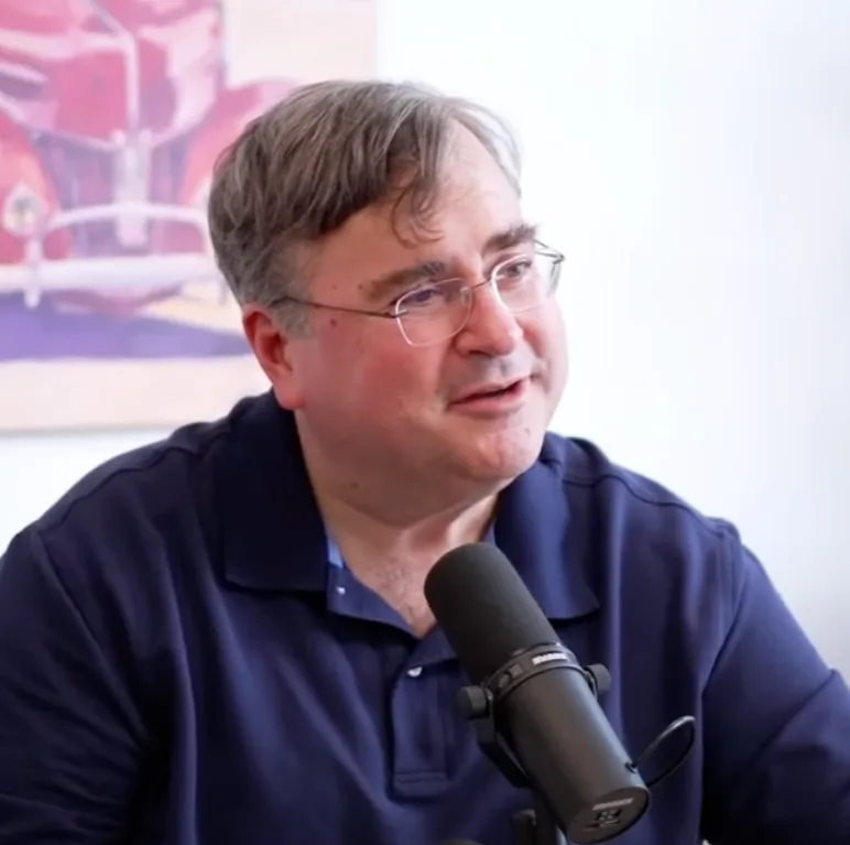Reid Hoffman at Yaletown Podcast Studio
