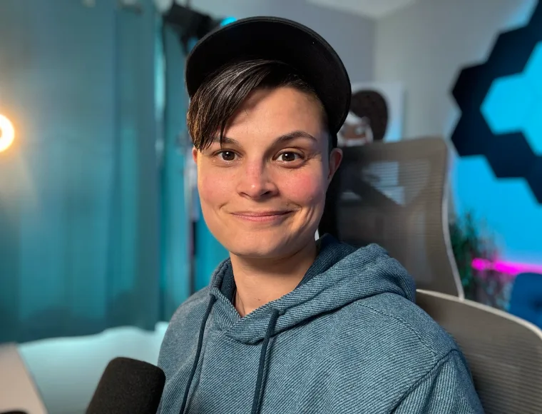 Nikki La Croce, a Yaletown Podcast Studio client